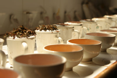 Arrange a pleasant tea tasting with friends 