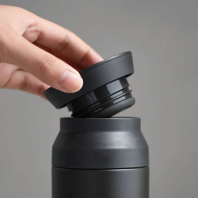 Kinto travel cup, black, 350ml