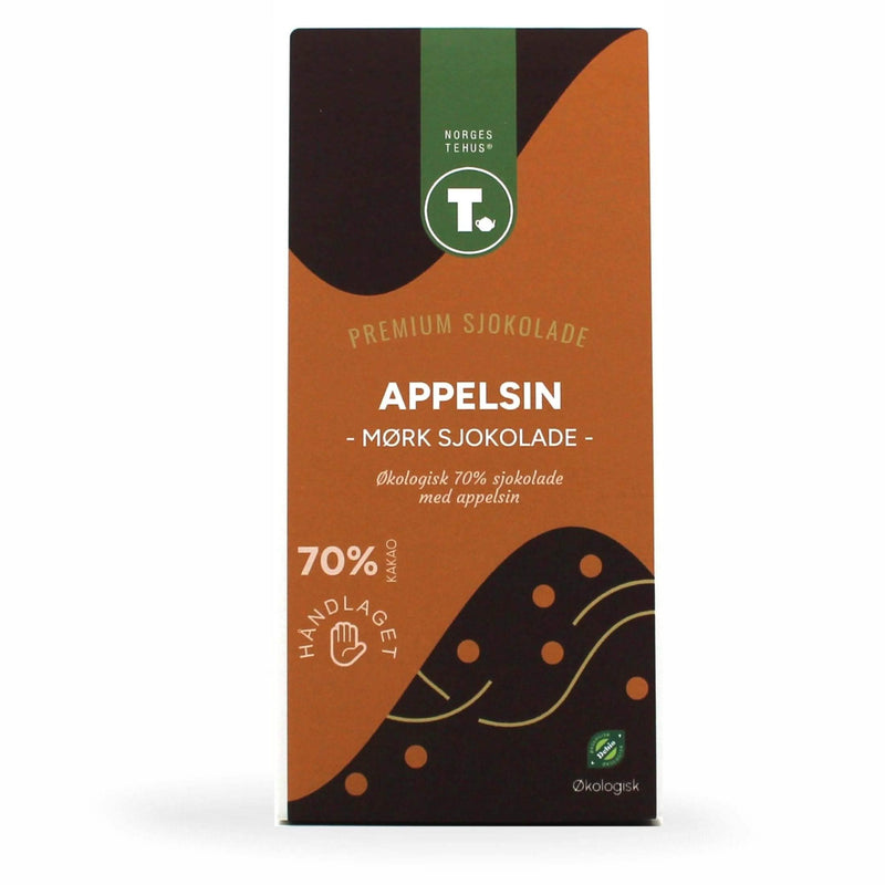 Dark chocolate 70% - Orange - organic