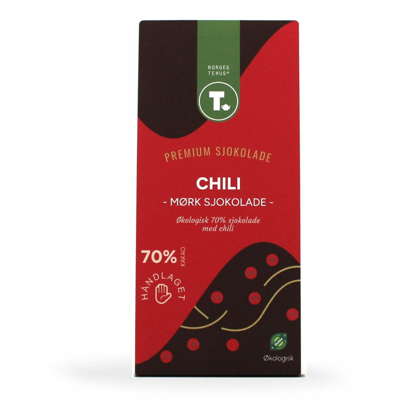 Dark chocolate 70% - Chilli - organic