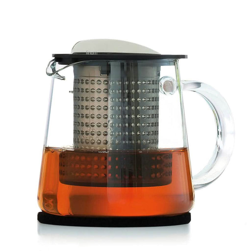 Glass jug with filter and brewing stop (800ml)