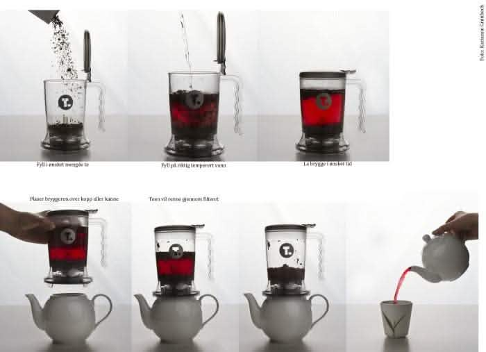 Tea brewer - Easily brew great tea